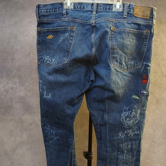 Polo Ralph Lauren Varsity Varick Slim Straight Jeans - Picture 2 of 12